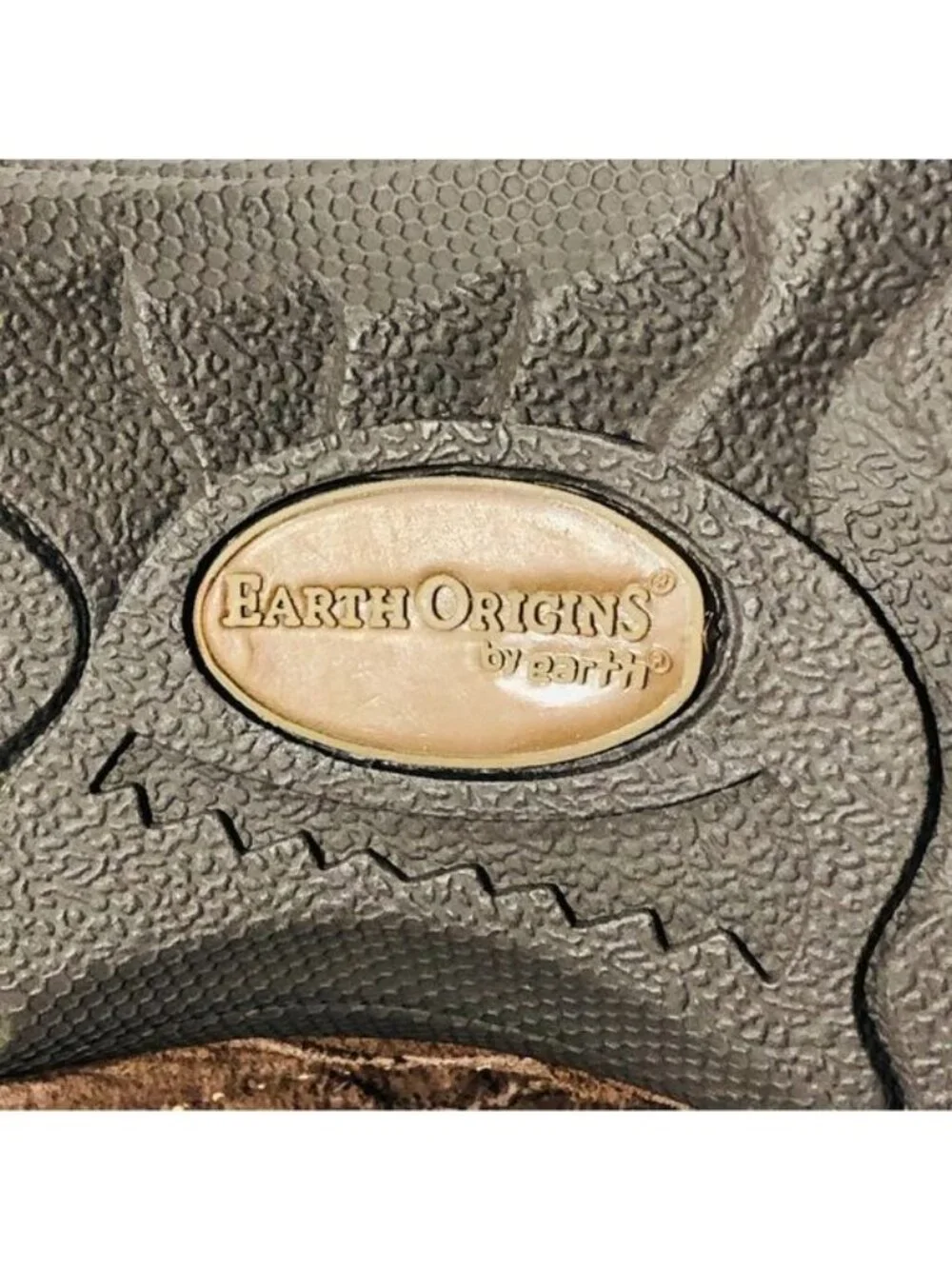 Earth Origins Carter Leather Hiking Walking Sneakers Women's Size 6.5M